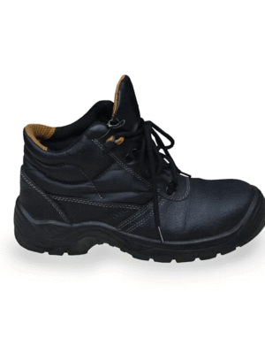 احذيه رجالي سيفتي عملي باللون الأسود