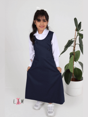 مريول أسود روضة شيال أنيق- كود 492