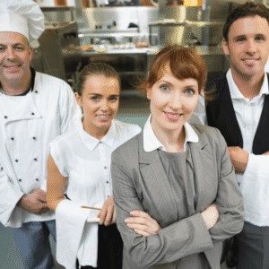 يونيفورم شيف المطبخ الأبيض للمطاعم والفنادق