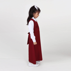 مرايل الروضه شيال باللون الخمري الانيق- كود 219