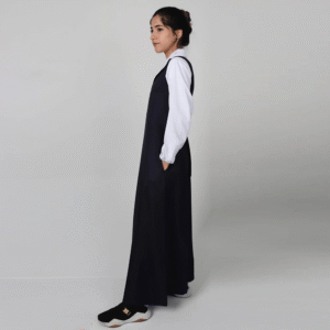 زي مريول ثانوي شيال كلاسيكي مع جيوب جانبية