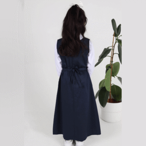 مريول أسود روضة شيال أنيق- كود 492