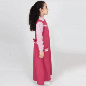 imgi_7_25-3 مريول ابتدائي شتوي باللون الوردي- كود 466